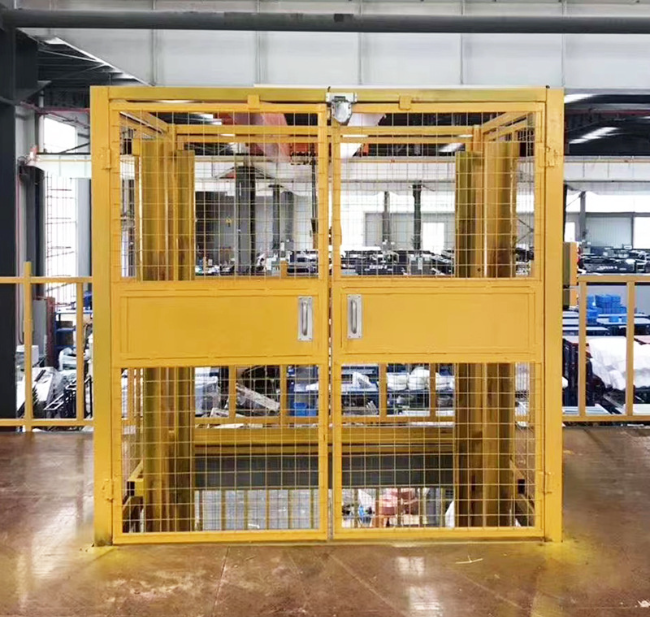 安徽智能导轨式升降机亮相