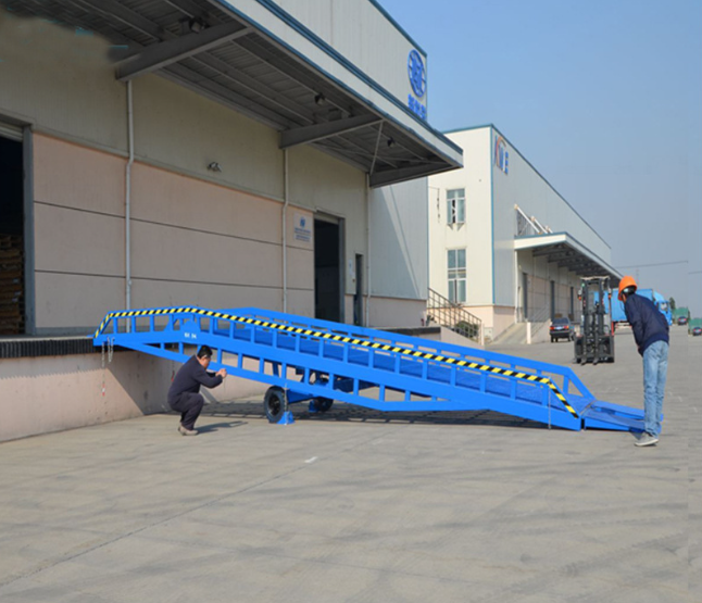 安徽移动式登车桥应用